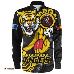 Amazing Aussie Richmond Power Through Generations NAIDOC Edition Long Sleeve Shirt