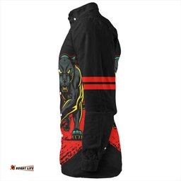 Amazing Aussie Penrith Panthers Penrith Panthers Mascot Quater Style Long Sleeve Shirt