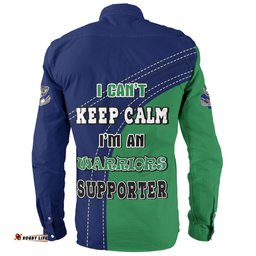 New Zealand Warriors Long Sleeve Button Shirt Custom Team Of Us Die Hard Fan Supporters