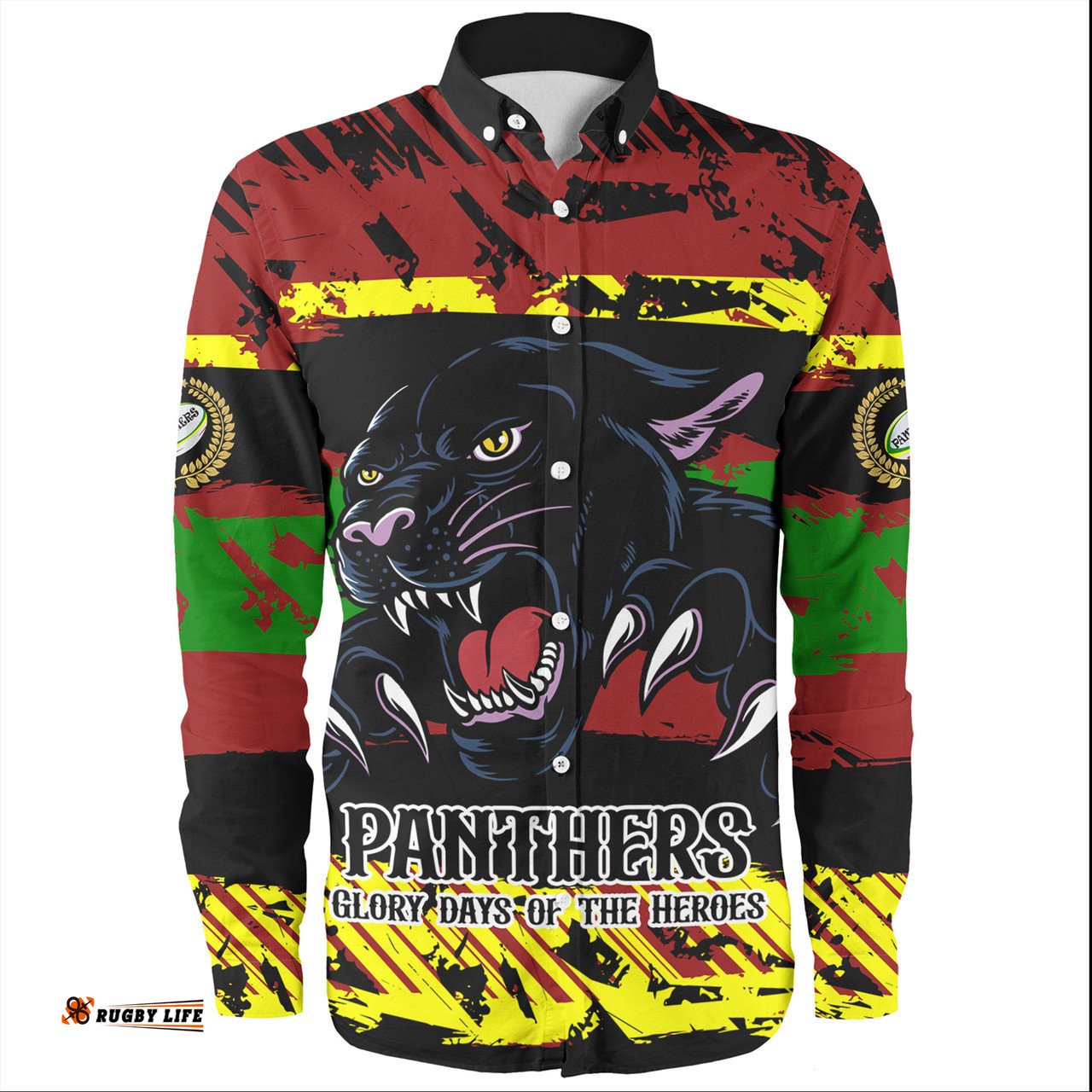 Penrith Panthers Long Sleeve Button Shirt - Theme Song Inspired
