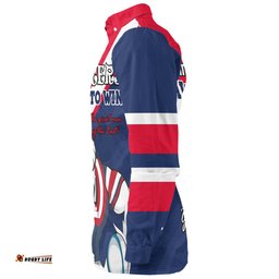 Sydney Roosters Custom Long Sleeve Button Shirt - I Hate Being This Awesome But Sydney Roosters Long Sleeve Button Shirt