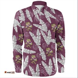 Cane Toads Custom Long Sleeve Button Shirt - Tropical Patterns QLD Long Sleeve Button Shirt