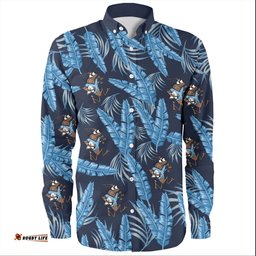 Cockroach Custom Long Sleeve Button Shirt - Tropical Patterns NSW Long Sleeve Button Shirt