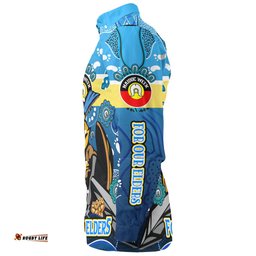 Gold Coast Titans Naidoc Week Custom Long Sleeve Button Shirt - For Our Elders Home Jersey Shirt