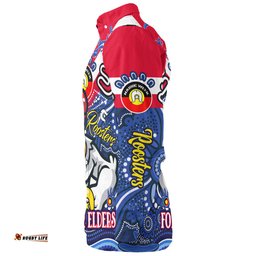 Sydney Roosters Naidoc Week Custom Long Sleeve Button Shirt - For Our Elders Home Jersey Shirt