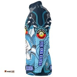 Cronulla-Sutherland Sharks Naidoc Week Custom Long Sleeve Button Shirt - For Our Elders Home Jersey Shirt