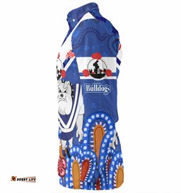 Canterbury-Bankstown Bulldogs Anzac Day Custom Long Sleeve Button Shirt - Bulldogs Anzac Quotes Shirt