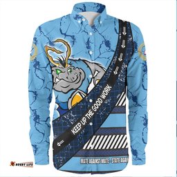 Cockroach Sport Long Sleeve Button Shirt - Theme Song For With Sporty Style