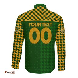 Personalised Australia Soccer Matildas Long Sleeve Button Shirt Super Team