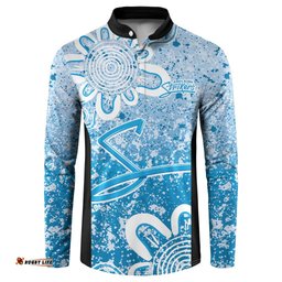 Adelaide Strikers Custom Button Sweatshirt Minimalism Aboriginal