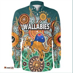 Australia Aboriginal Custom Long Sleeve Button Shirts - Dragonfly Flies Into Beehive And Snake Circle 2 Long Sleeve Button Shirts