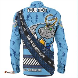 Cockroach Sport Long Sleeve Button Shirt - Theme Song For With Sporty Style