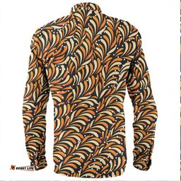 Australia Aboriginal Long Sleeve Button Shirts - Seamless Bush Leaves Long Sleeve Button Shirts