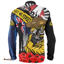 Richmond Long Sleeve Button Shirt Anzac Day Honor United In Spirit
