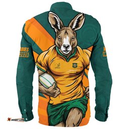 Amazing Aussie Aussie Wallabies Aboriginal Strength Wear Wallabies Rugby Edition Long Sleeve Shirt