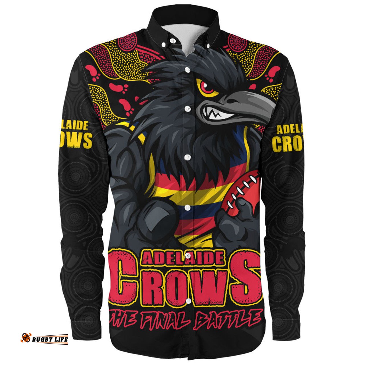 Amazing Aussie Adelaide Crows Final Clash Battle Edition Long Sleeve Shirt