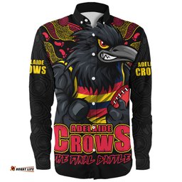Amazing Aussie Adelaide Crows Final Clash Battle Edition Long Sleeve Shirt