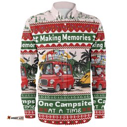 Amazing Aussie Australia Camping Christmas Making Memories One Campsite At A Time Long Sleeve Shirt