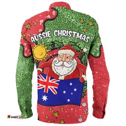 Amazing Aussie Australia Christmas Custom I'm the Perfect Present Red Long Sleeve Shirt