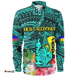 Amazing Aussie Australia South Sea Islanders I'm New Caledonian With Polynesian Tropical Style Long Sleeve Shirt