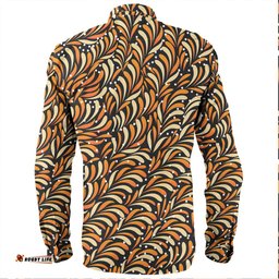 Amazing Aussie Australia Aboriginals Seamless Bush Leavess Long Sleeve Shirt