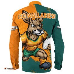 Amazing Aussie Aussie Wallabies Unstoppable Wallabies Spirit Of The Championship Orange Long Sleeve Shirt