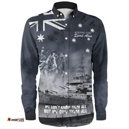 Amazing Aussie Australia Anzac Day Remember All The Battles Fought Long Sleeve Shirt