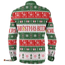 Amazing Aussie Australia Christmas Custom Ugly Christmas Beer Long Sleeve Shirt