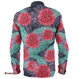 Amazing Aussie Australia Aboriginal Australian Hakea Flower Artwork Long Sleeve Shirt