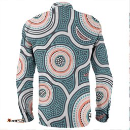 Amazing Aussie Australia Aboriginals Aboriginal Dot Art Styles Long Sleeve Shirt