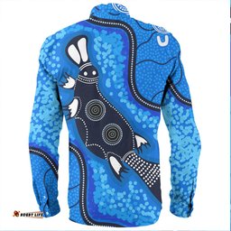 Amazing Aussie Australia Aboriginals Platypus Arts Long Sleeve Shirt