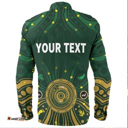 Amazing Aussie Australia Aboriginal Customs Snake Circle And Symbols With Aboriginal Styles Long Sleeve Shirt