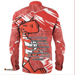 St. George Illawarra Dragons Long Sleeve Button Shirt - Theme Song
