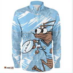 Cockroach Sport Long Sleeve Button Shirt - Theme Song