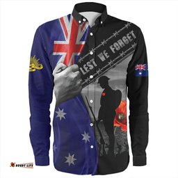 Amazing Aussie Australia Remembrance Day Australian Fallen Heroes Long Sleeve Shirt