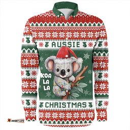 Amazing Aussie Australia Merry Christmas Spirit Koala Edition Long Sleeve Shirt