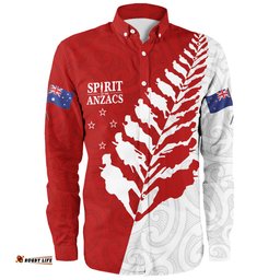 Amazing Aussie Australia New Zealand Anzac Day Custom Spirit Of The Anzacs Shirt Long Sleeve Shirt