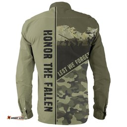 Amazing Aussie Australia Anzac Day Honor The Fallen Thank The Living Long Sleeve Shirt