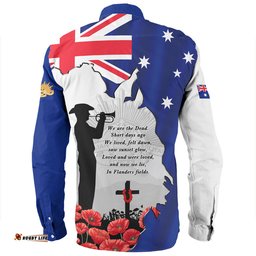 Amazing Aussie Australia On This Remembrance Day Lest We Forget In Flanders Fields Long Sleeve Shirt