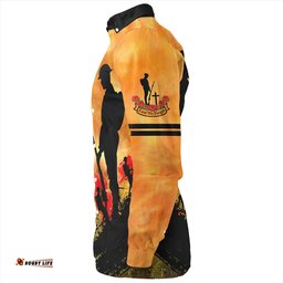 Amazing Aussie Australia Lest We Forget Quater Style Long Sleeve Shirt