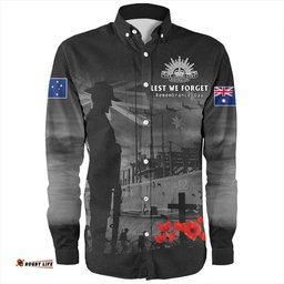 Amazing Aussie Australia Sunset Of Sacrifice And Remembrance Day Honor Long Sleeve Shirt