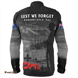 Amazing Aussie Australia Sunset Of Sacrifice And Remembrance Day Honor Long Sleeve Shirt