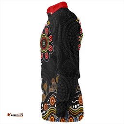 Amazing Aussie Australia Aboriginal Dot Art In My Heart Long Sleeve Shirt