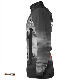 Amazing Aussie Australia Lest We Forget Remember Soldiers Long Sleeve Shirt
