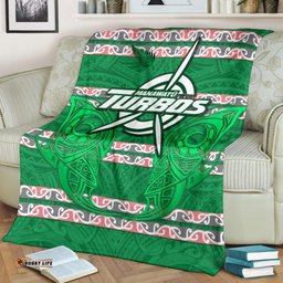 Manawatu Turbos Premium Blanket Maori Vibes A31