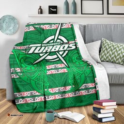 Manawatu Turbos Premium Blanket Maori Vibes A31