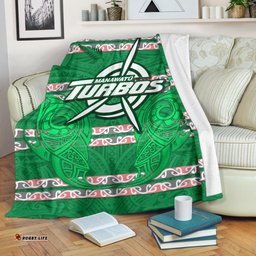 Manawatu Turbos Premium Blanket Maori Vibes A31