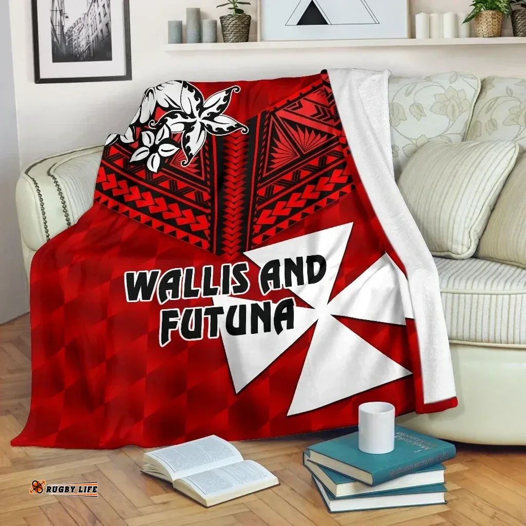 Rugbylife Premium Blanket - Wallis and Futuna Rugby Premium Blanket Sporty Vibes A31