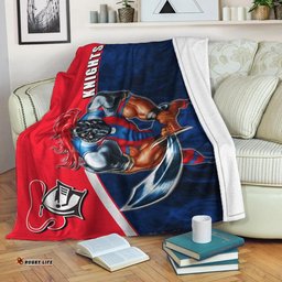 NRL Premium Blanket Knights Fire Style