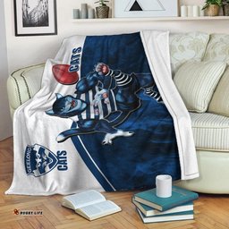 AFL Premium Blanket Cats Fire Style